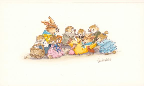 Lo&iuml;c Jouannigot - La Famille Passiflore , L'Omelette g&eacute;ante 