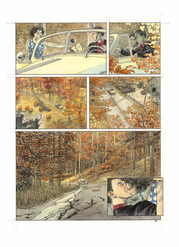 Christophe Dubois - Rockabilly, Planche originale n&deg;80