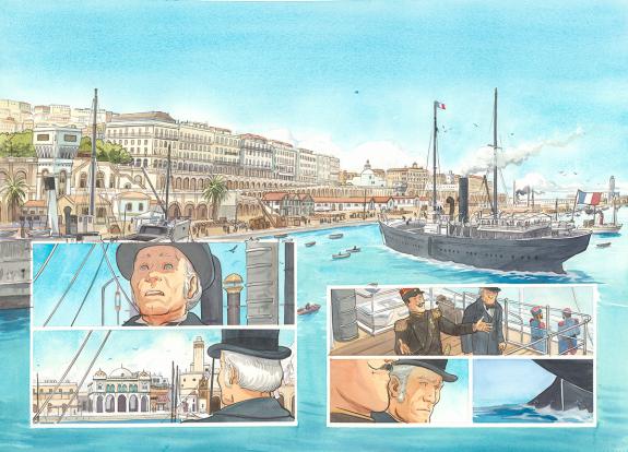 Julen Ribas - Artifices, un magicien en Alg&eacute;rie, Double plan