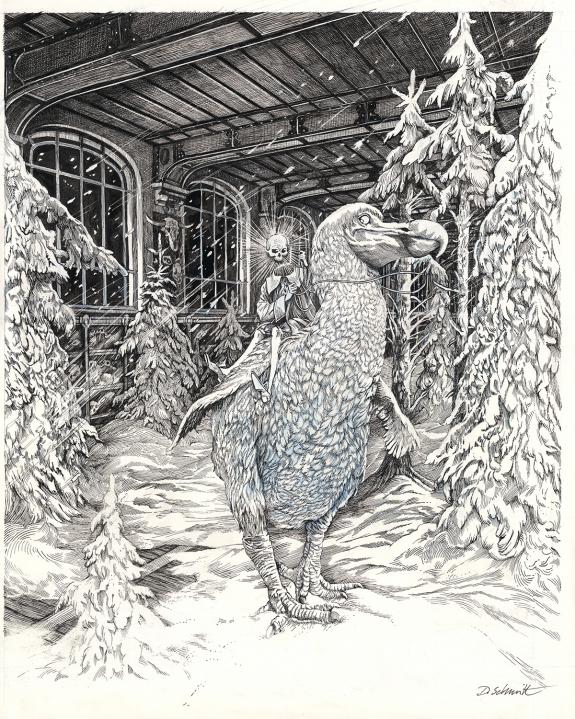 Daria Schmitt - La T&ecirc;te de mort venue de Su&egrave;de, Couverture o