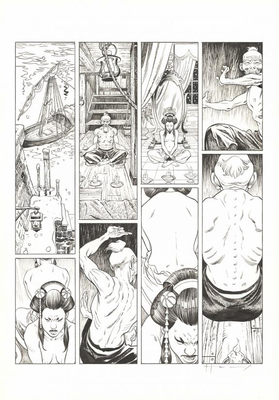 Josep Homs - Shi, Le Roi d&eacute;mon, Planche originale n&deg;24