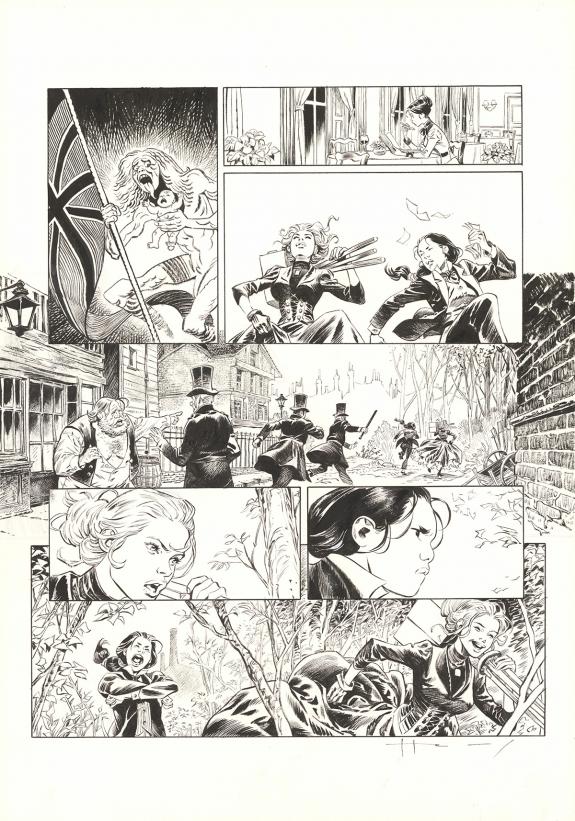 Josep Homs - Shi, Black Friday, Planche originale n&deg;20