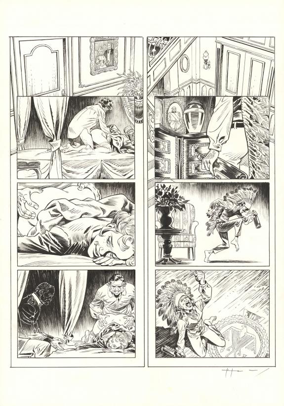 Josep Homs - Shi, Black Friday, Planche originale n&deg;51