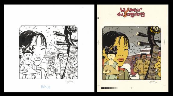 Cosey - Jonathan, La Saveur du Songrong, Couverture original