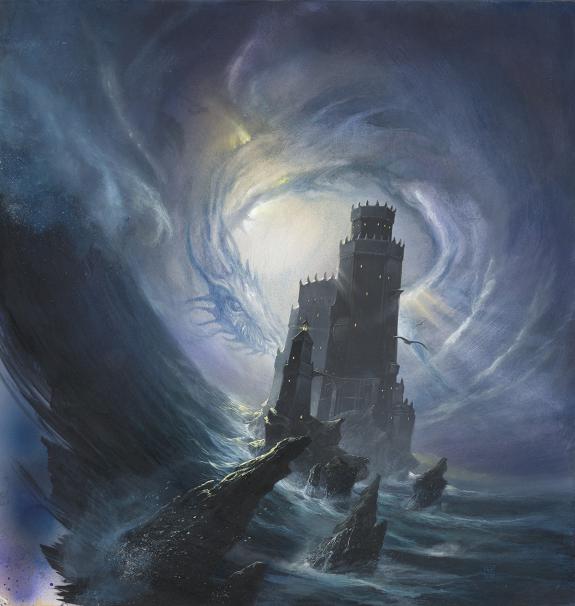 Didier Graffet - Les Larmes d'Artamon, Couverture originale 