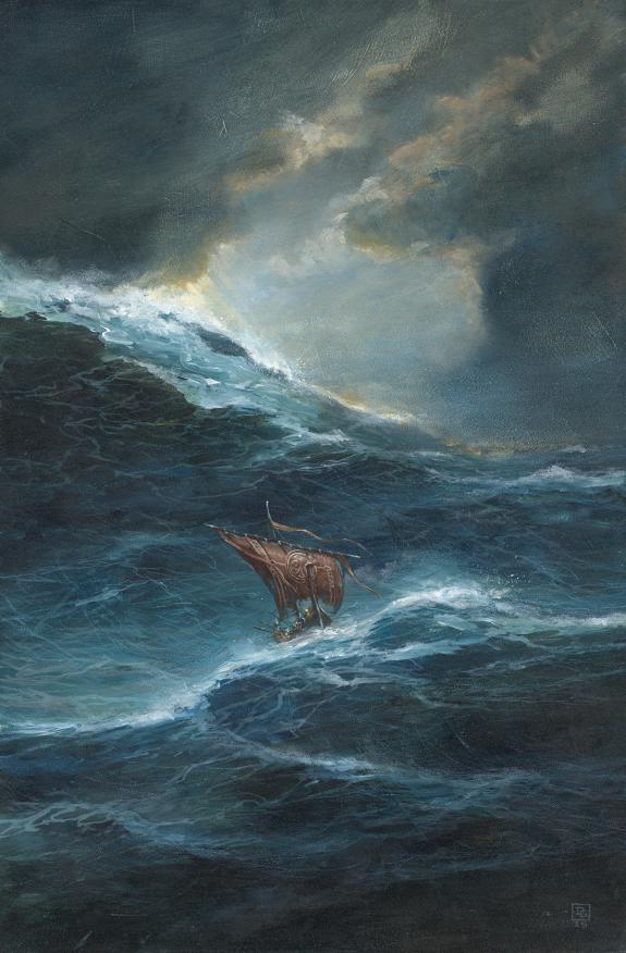 Didier Graffet - La Mer &eacute;clat&eacute;e, L'Int&eacute;grale, Illustration o