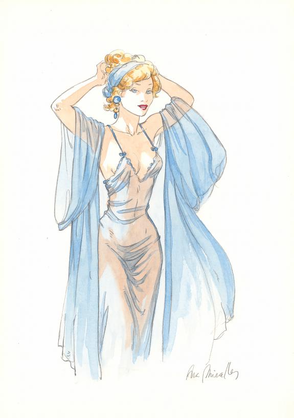 Ana Miralles - Djinn, Illustration originale in&eacute;dite