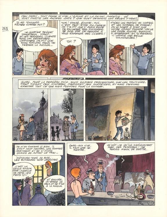 Will - La 27e lettre, Planche originale n&deg;33