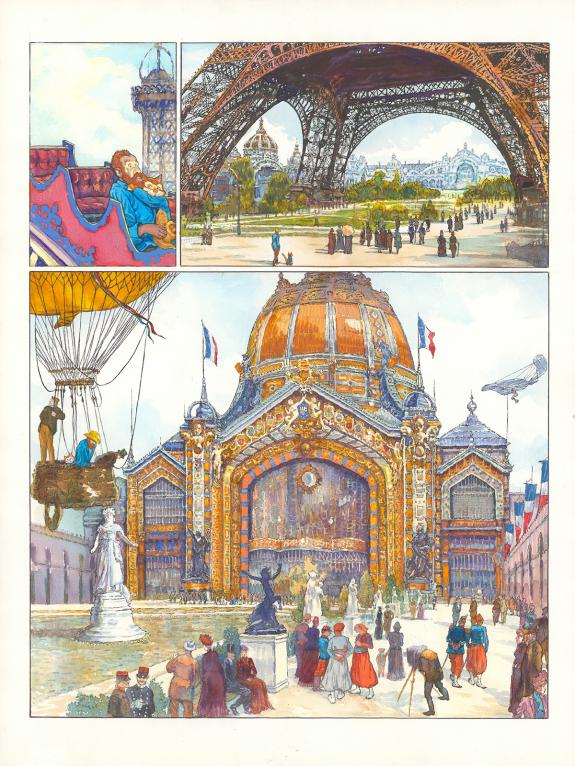 Gradimir Smudja - Vincent et Van Gogh, Planche originale