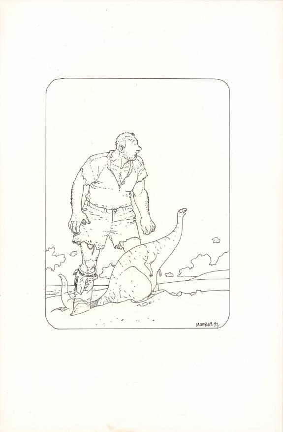 Moebius - Illustration originale