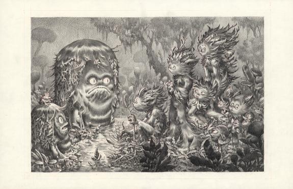 Stan Manoukian - Illustration originale, "Territory"