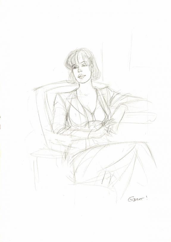 Jean-Pierre Gibrat - Crayonn&eacute; original