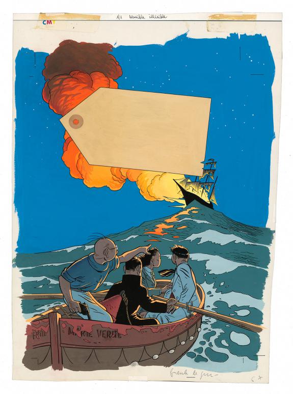 Frank Le Gall - Th&eacute;odore Poussin, Mise en couleur originale