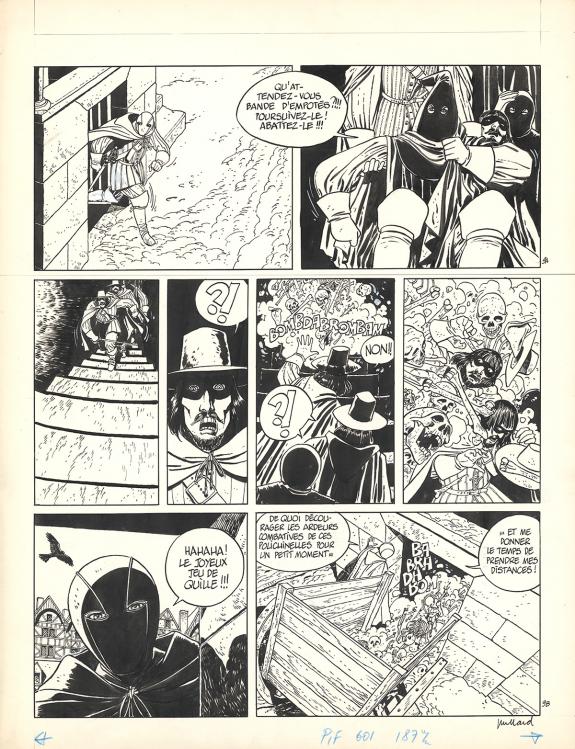 André Juillard - Masquerouge, Le Charnier des saint innocent