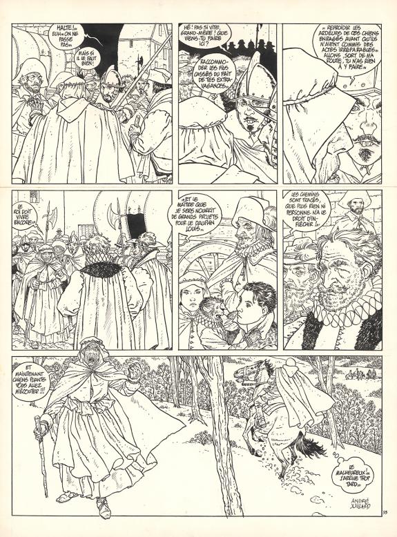 Andr&eacute; Juillard - Les 7 Vies de l'&Eacute;pervier, Le Temps des chie