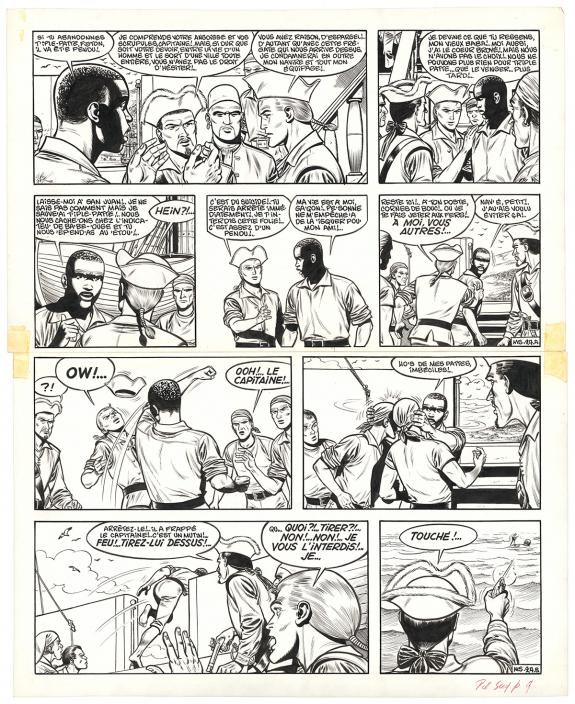 Victor Hubinon - Barbe-Rouge, Barbe-Rouge &agrave; la rescousse, Pl