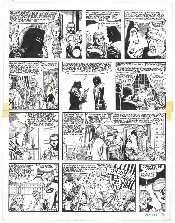 Victor Hubinon - Barbe-Rouge, La Captive des Mores, Planche 