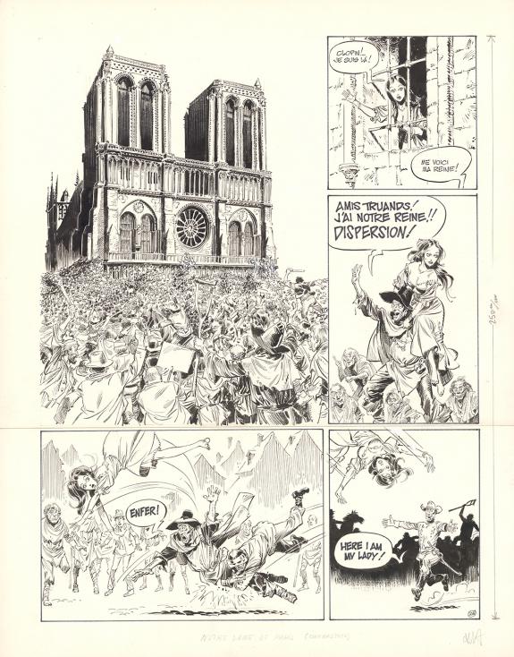 Alexis - Cinemastock, Planche originale n&deg;23, Notre-Dame de 