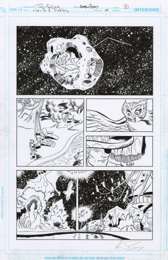 Andrew Pepoy - Jack of Fables, Planche originale n°4, Chap #