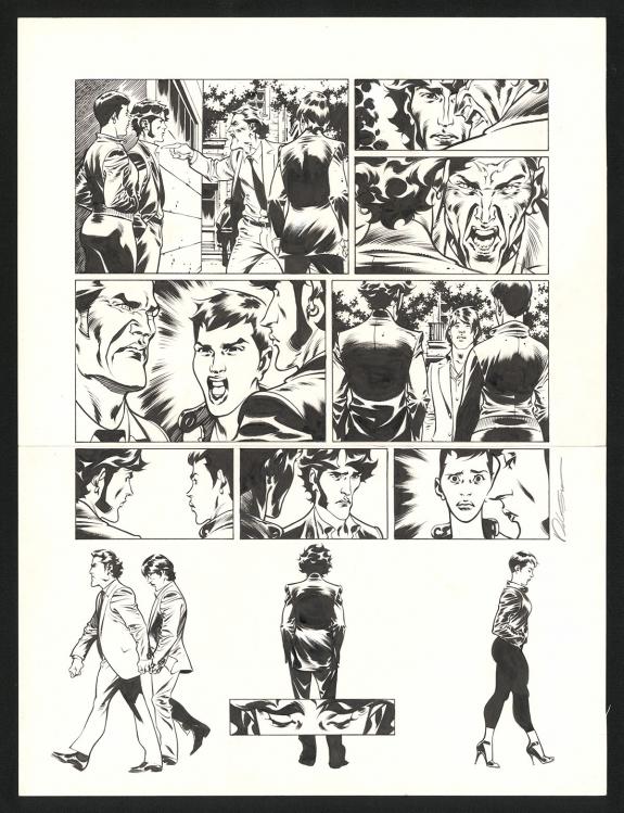 Roger - Jazz Maynard, Live in Barcelona, Planche originale 1