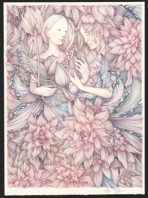 Marco Mazzoni - POUCETTE, Illustration originale