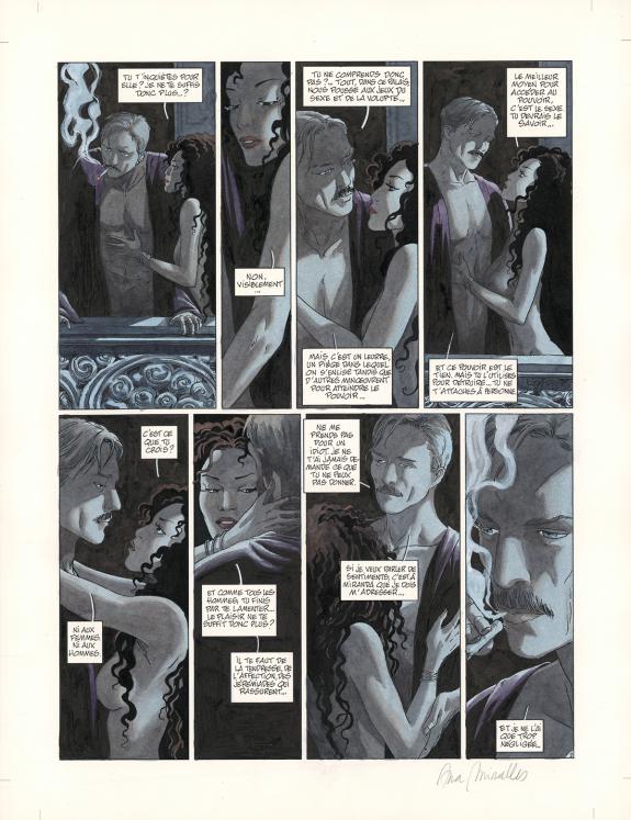 Ana Miralles - Djinn, Un Honneur retrouv&eacute;, Planche originale