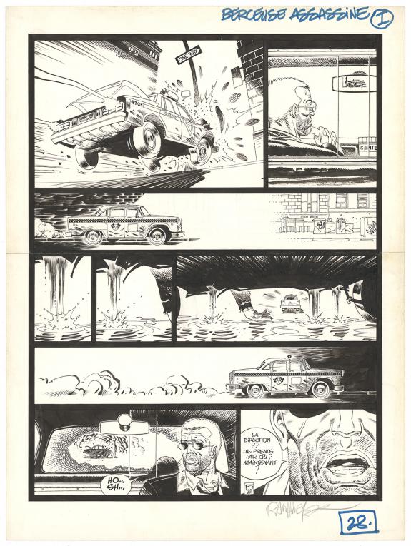 Ralph Meyer - Berceuse assassine, Le Coeur de Telenko, Planc