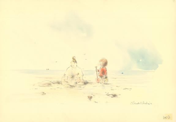 Claude K. Dubois - Cassandre, Illustration originale. Sélect