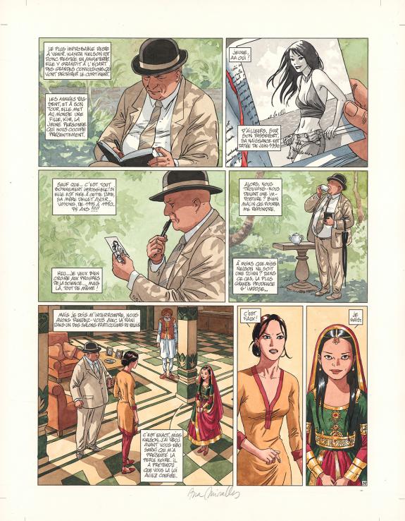 Ana Miralles - Djinn, Kim Nelson, Planche originale n°38 acc