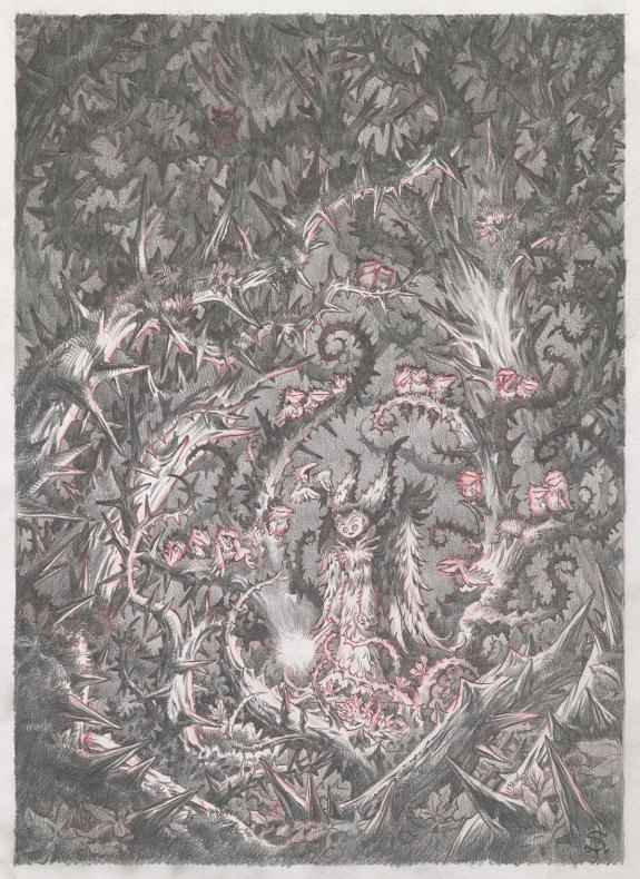 Stan Manoukian - Once Upon a Time, Illustration originale, r