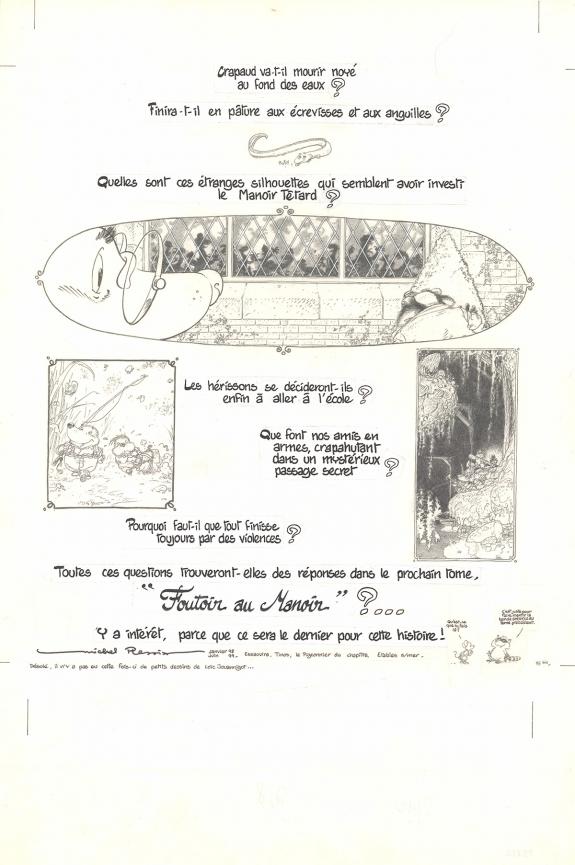 Michel Plessix - Le Vent dans les Saules , L'Échappée belle,