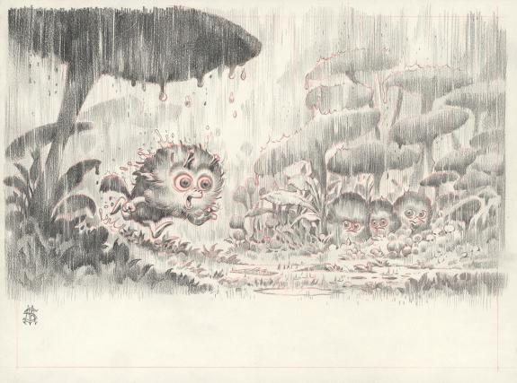 Stan Manoukian - Monstre , Monstre n'est pas bleu, Illustrat