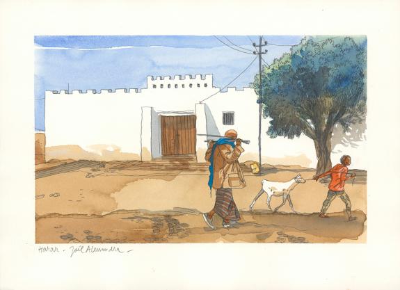 Joel Alessandra - Je est un autre, Illustration originale : 