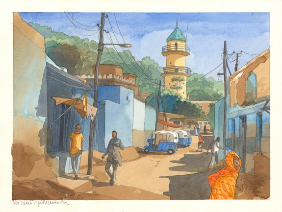 Joel Alessandra - Je est un autre, Illustration originale : 