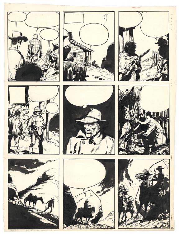 Jij&eacute; - Jerry Spring, La Piste du Grand Nord, Planche origina