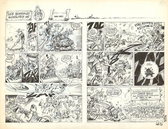 Thierry S&eacute;gur - Kroc le b&ocirc;, Kroc le b&ocirc;, Planches originales 