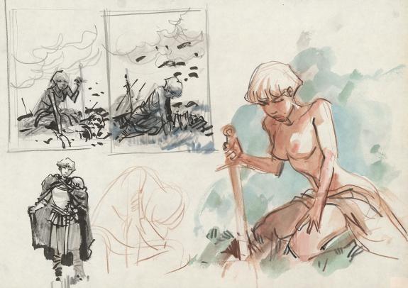 Grzegorz Rosinski - Complainte des Landes Perdues, Illustrat