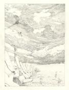 Olivier Roman - Sprague, Le Marin céleste, Planche originale