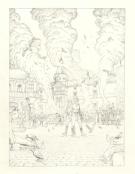 Olivier Roman - Sprague, Le Marin céleste, Planche originale
