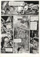 Daria Schmitt - La T&ecirc;te de mort venue de Su&egrave;de, Planche orig