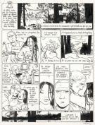 Cosey - Le Bouddha d'Azur, Tome 2, Planche originale n&deg;129