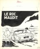 Will - Tif et Tondu, Le Roc maudit , Couverture originale po
