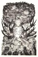 Stan Manoukian - Illustration originale, "Arduinna Dea Natur