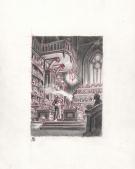 Stan Manoukian - Frankenstein, Crayonn&eacute; original, recherche 