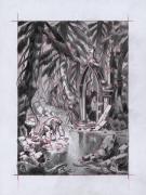 Stan Manoukian - Frankenstein, Crayonn&eacute; pr&eacute;paratoire de "Je 