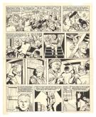 Victor Hubinon - Barbe-Rouge, D&eacute;fi au Roy, Planche originale