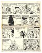 Victor Hubinon - Barbe-Rouge, L'&Icirc;le de l'homme mort, Planche