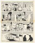 Victor Hubinon - Barbe-Rouge, L'&Icirc;le de l'homme mort, Planche