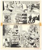 Victor Hubinon - Barbe-Rouge, Mort ou vif, Planche originale