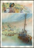 Patrick Prugne - Iroquois, Planche originale n°52